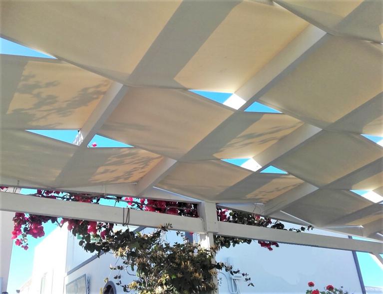 Pergola aérée